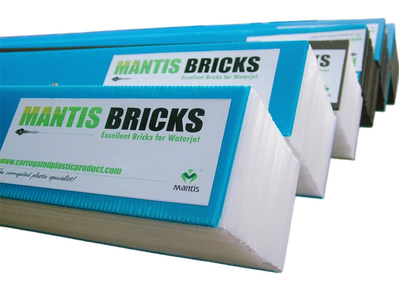 Mantis Waterjet Cutting Bricks Mantis Waterjet Cutting Bricks