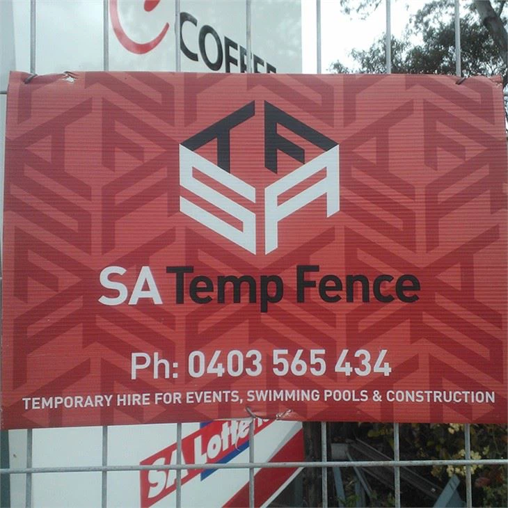 Customized building site signs(001)