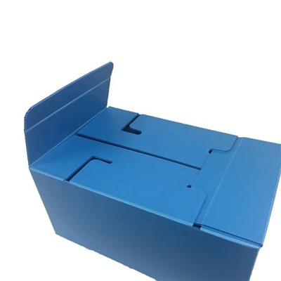 Boîte d'expédition en plastique ondulé