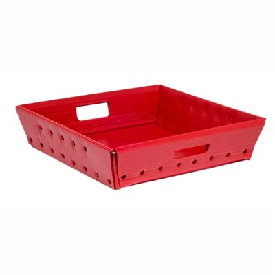 Plateaux en plastique ondulé personnalisables