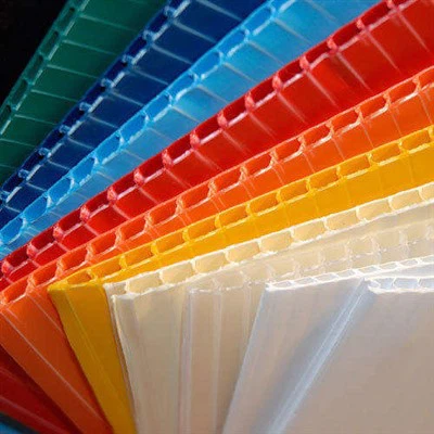 Feuille de plastique ondulé personnalisée