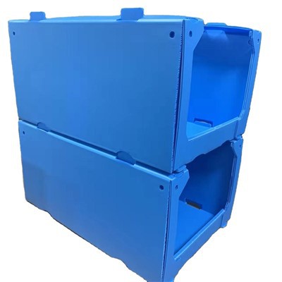 Couchons de cueillette en plastique ondulé empilables